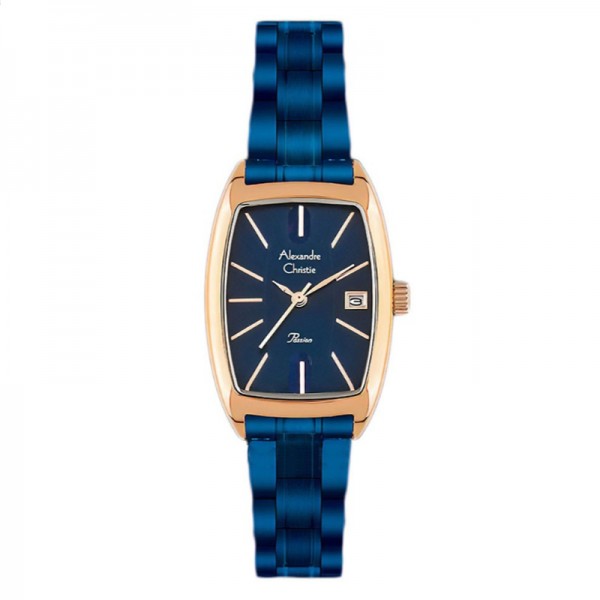 Alexandre Christie AC 2961 Rosegold Blue LDBURBU